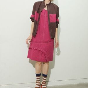 Comrags slip dress with a flare, of course! In black.